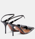 Alaïa Le Cœur patent leather pumps