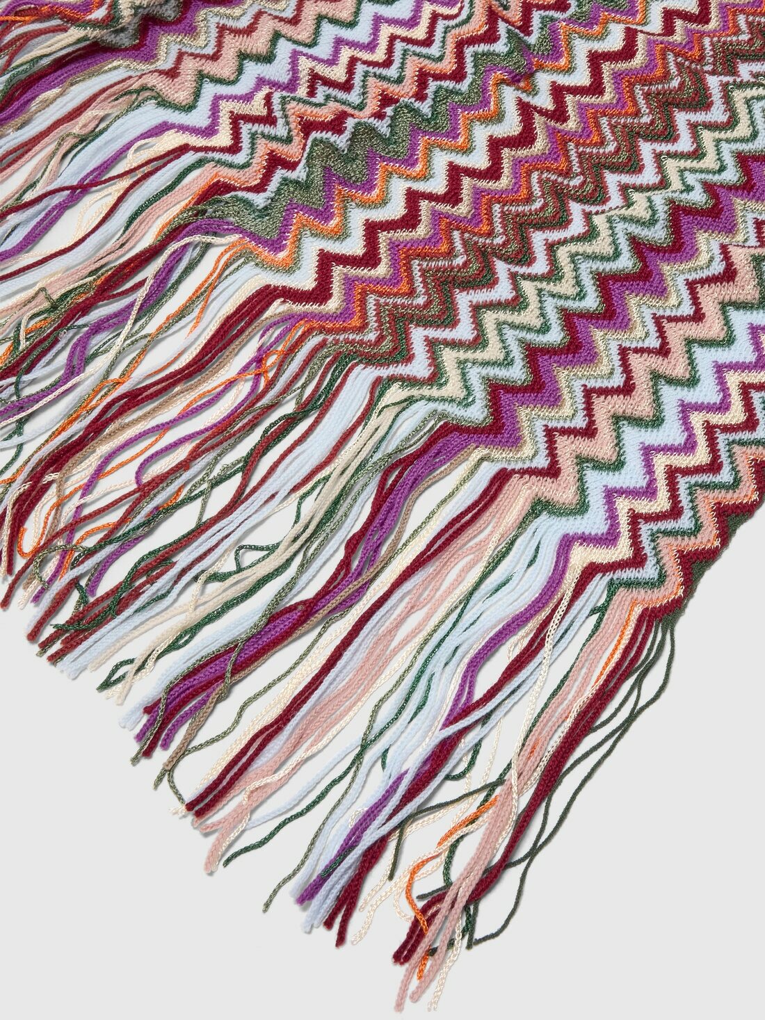 Missoni - Viscose and wool scarf, Women, Multicoloured
