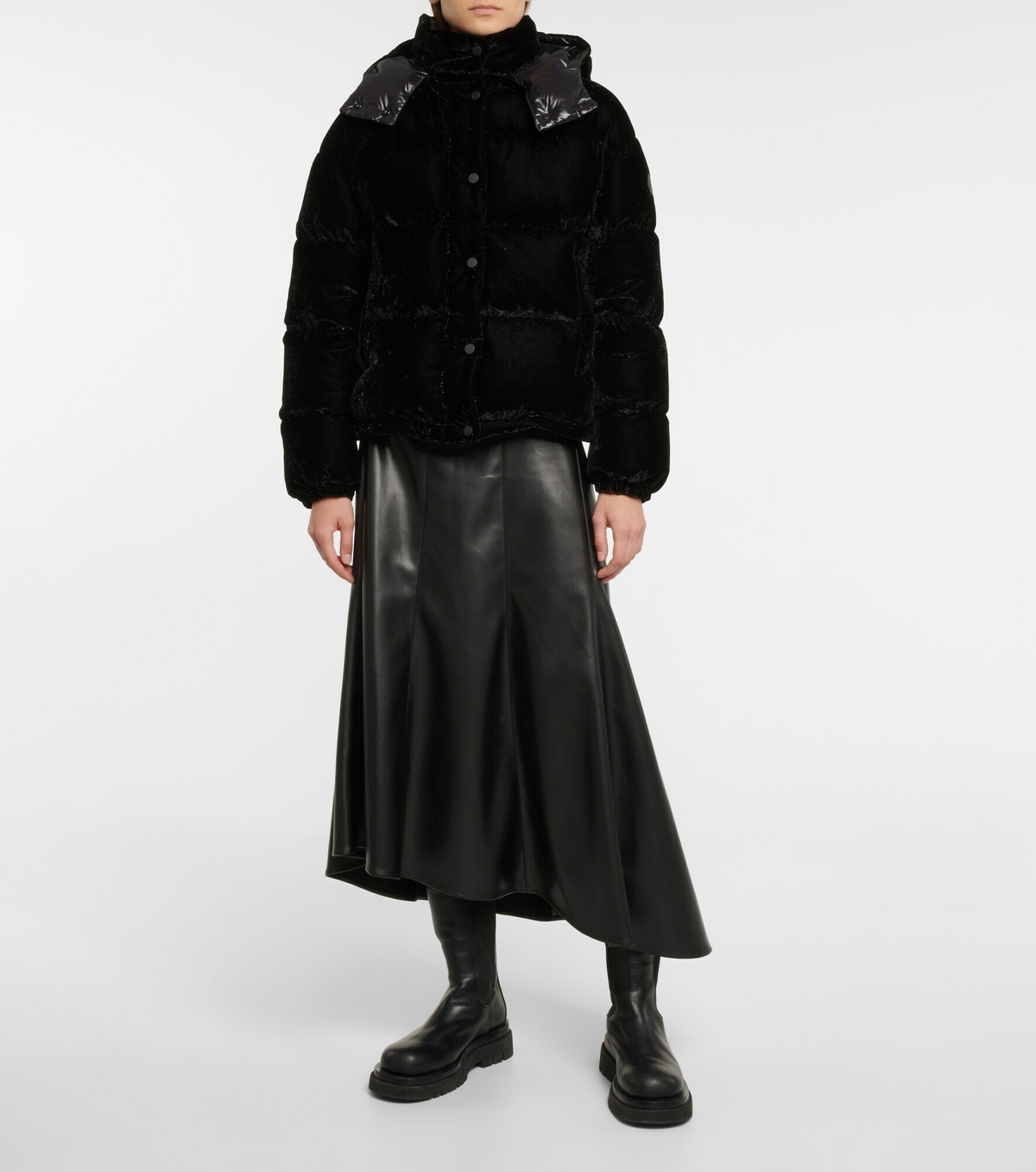 Moncler - Daos velvet down jacket Moncler