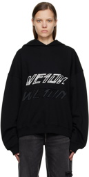 We11done Black Speed Hoodie