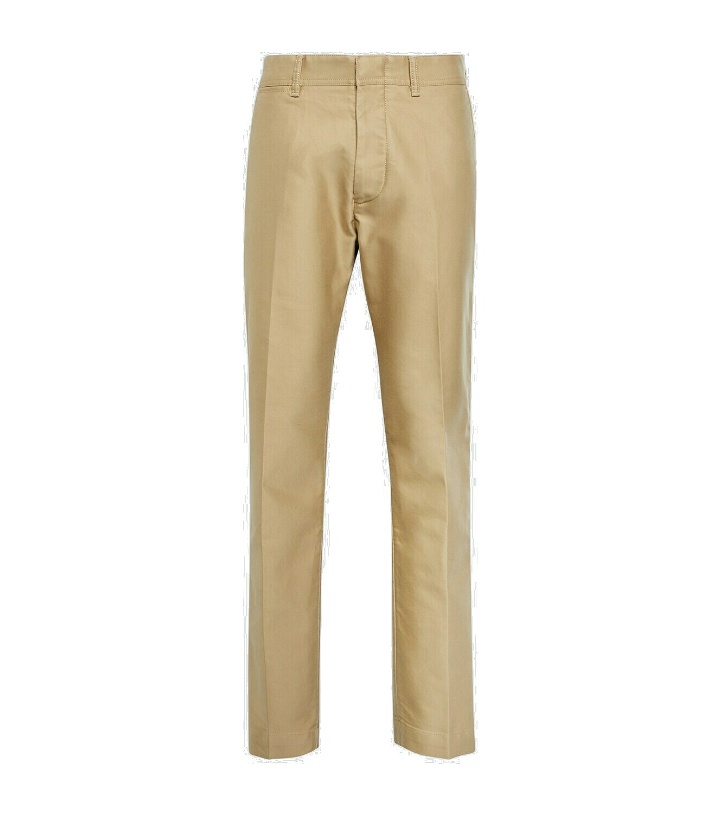 Photo: Tom Ford Mid-rise straight cotton pants