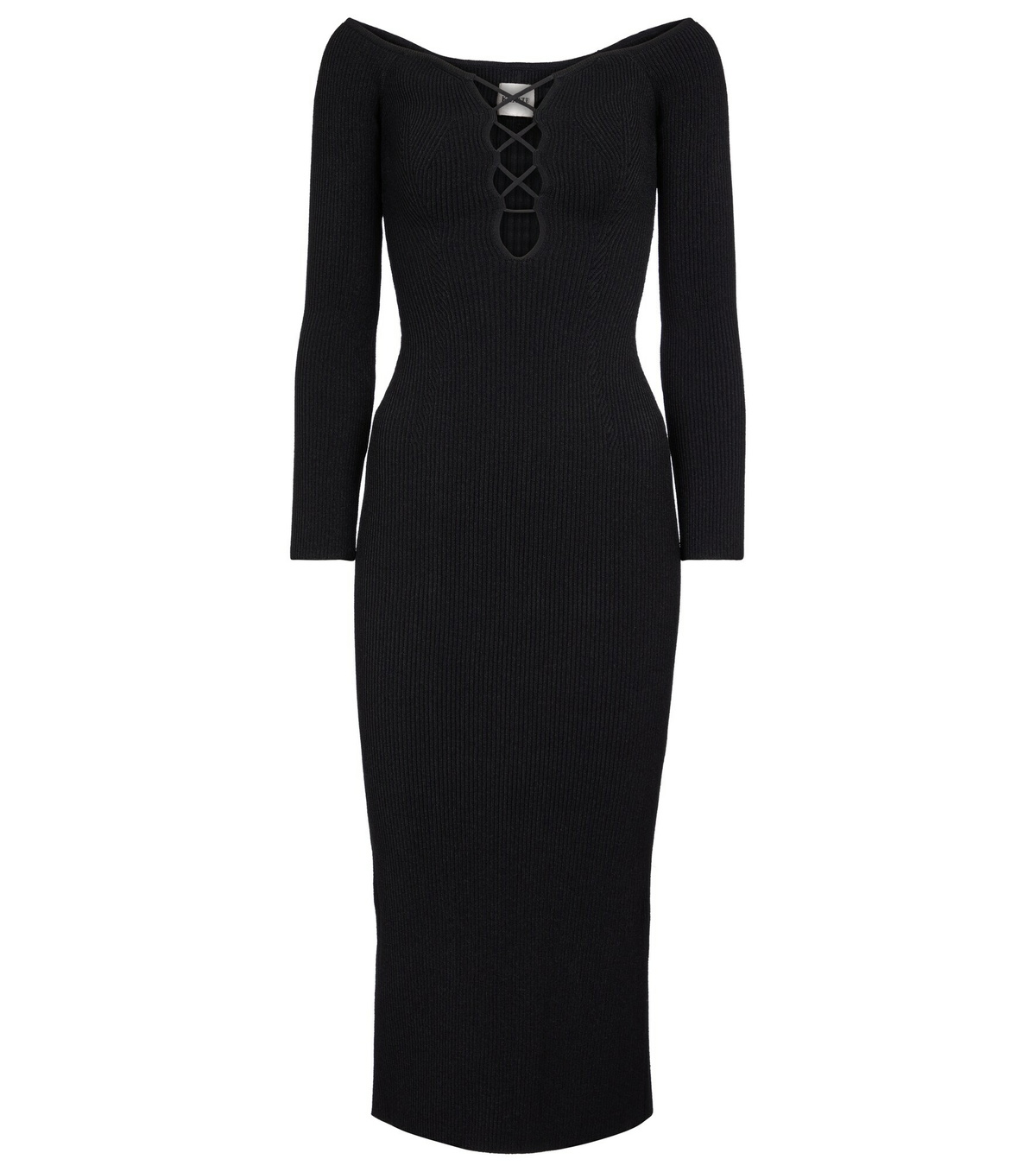 Khaite - Micah off-shoulder midi dress Khaite