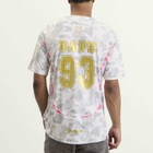 Adidas Men's x Bape Teamgeist T-Shirt in White