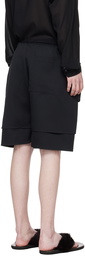 T/SEHNE SSENSE Exclusive Black Shorts