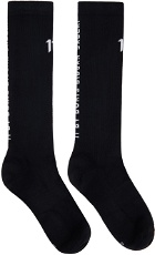 11 by Boris Bidjan Saberi Three-Pack Black Logo Socks