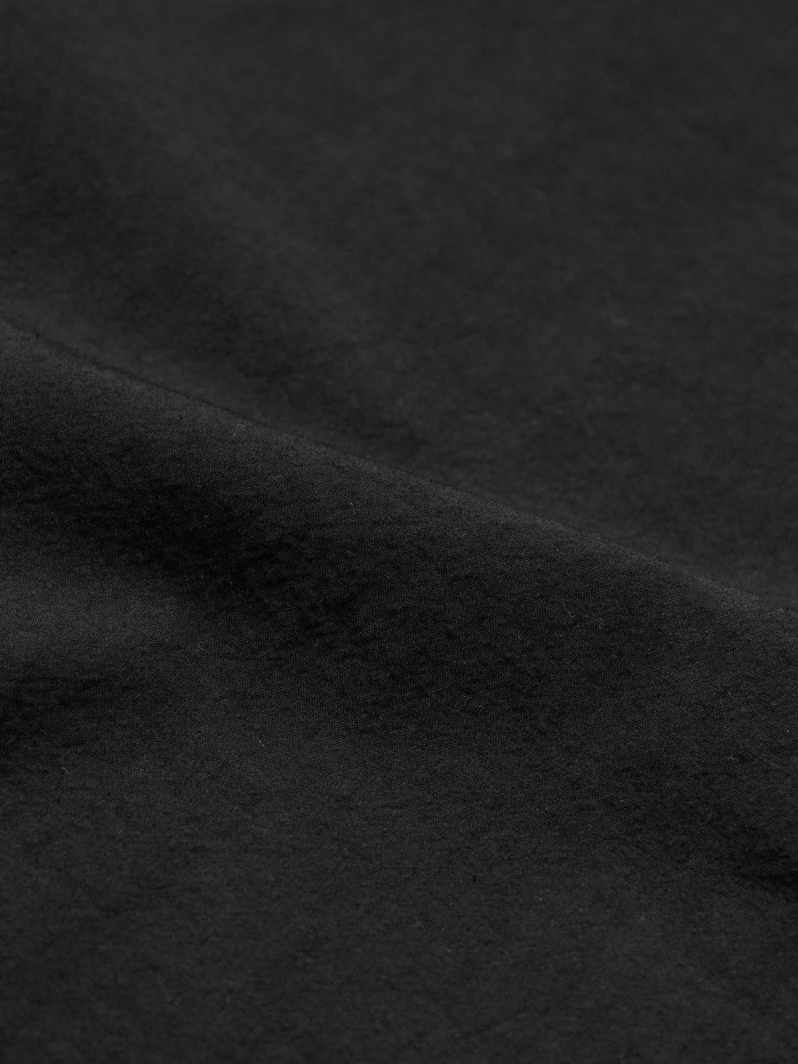 Barena - Camp-Collar Cotton Shirt - Black Barena