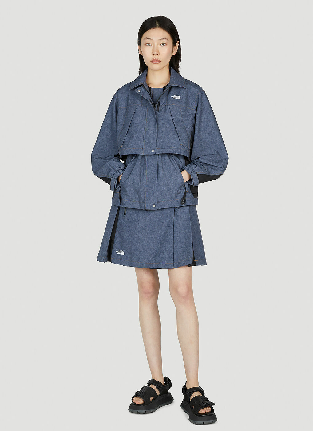 【THE NOTRH FACE】 W'S PLEATS SKIRT The North Face Women's Water-Repellent Pleated Skirt - 83P9