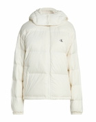 Calvin Klein Jeans Womens Puffer Ivory
