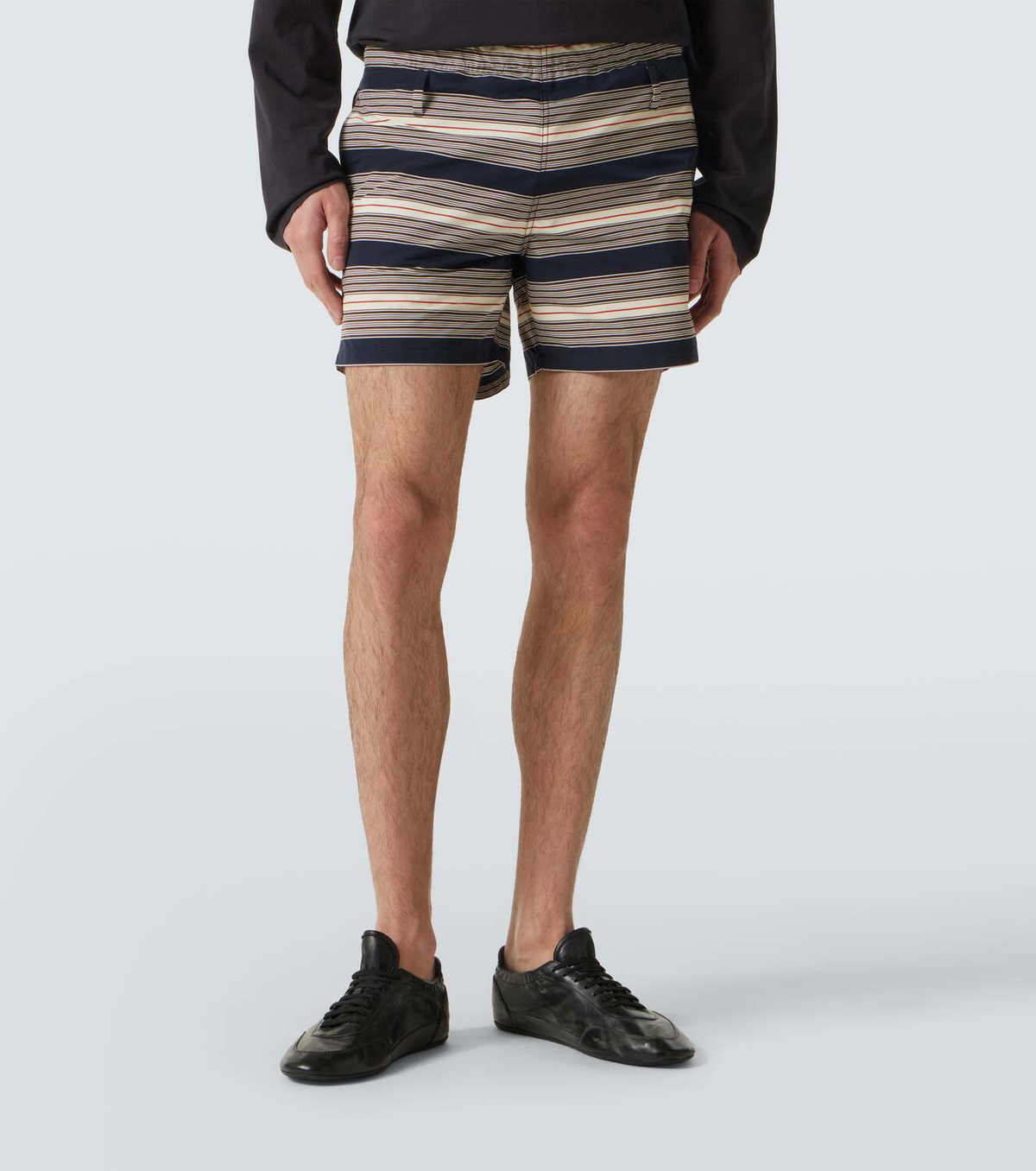 Prada Striped swim shorts