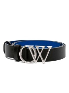 OFF-WHITE - Logo Leather Belt