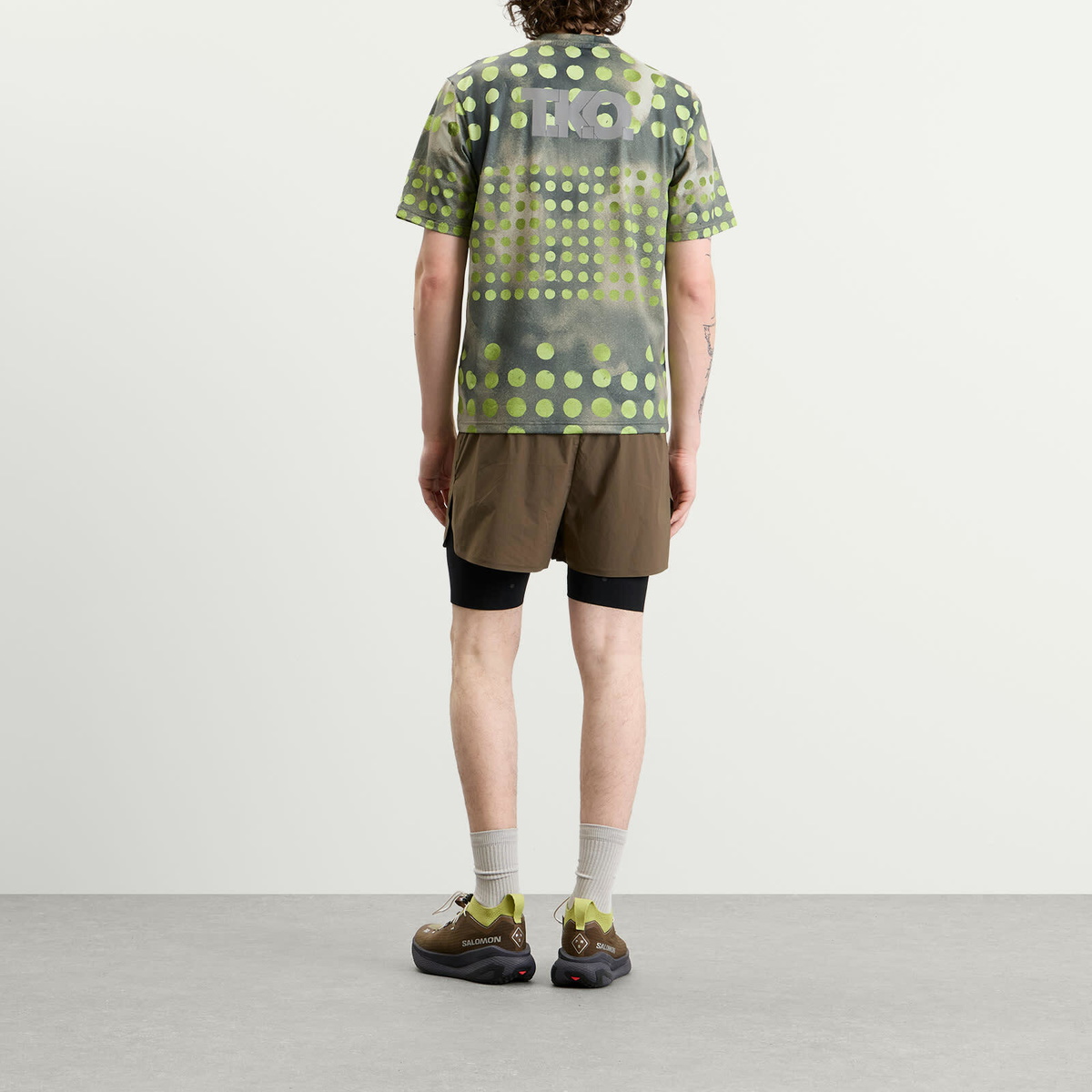 Pas Normal Studios Men's T.K.O. Balance T-Shirt in T.K.O. Moss Green