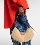 Loewe Paula's Ibiza Swing Medium raffia tote bag