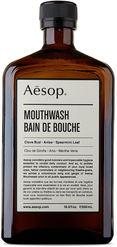 Photo: Aesop Mouthwash, 500 mL