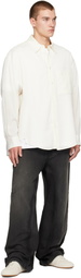 WOOYOUNGMI White Pattern Stripe Shirt