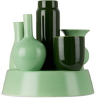 POLSPOTTEN Green Hong Kong Vase