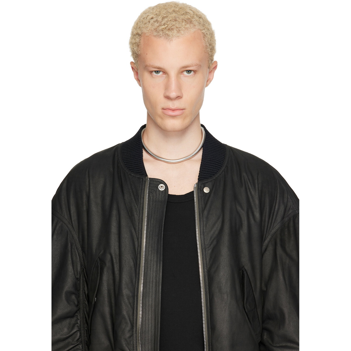 Rick Owens Temple Snake Chain Necklace