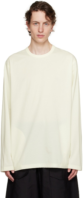 Photo: Y-3 Off-White Premium Long Sleeve T-Shirt