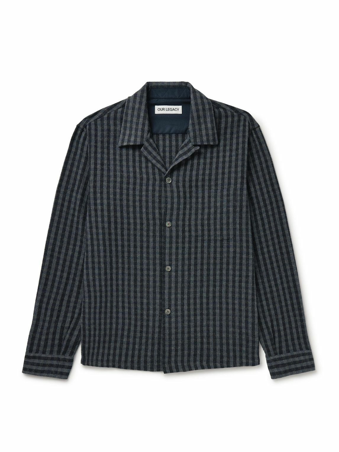 OUR LEGACY★HEUSEN SHIRT シャツ チェック柄 Our Legacy - Heusen Shirt Principal Check Rural Wool
