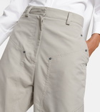 Loewe - High-rise balloon cargo pants