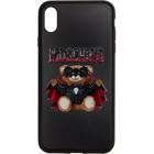 Moschino Black Teddy Bear iPhone XS Max Case