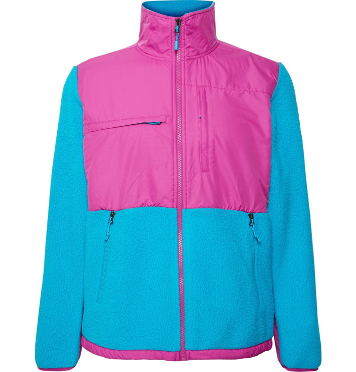 Photo: The North Face - Denali Panelled Fleece and Shell Jacket - Blue