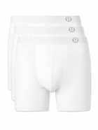 Lululemon - Always in Motion Three-Pack Stretch-Modal Jersey Boxer Briefs - White