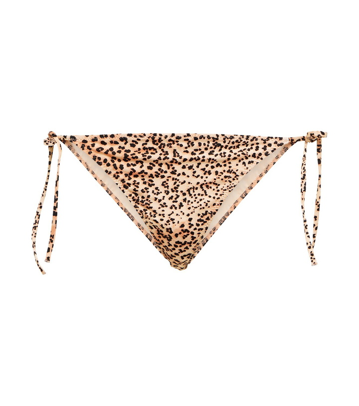 Photo: Ulla Johnson Maria leopard-print bikini bottoms