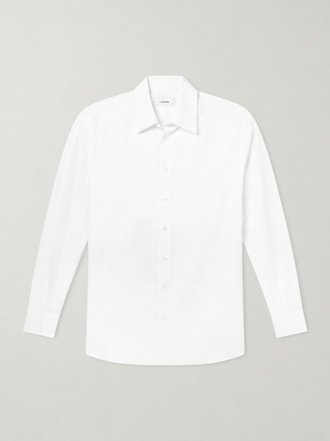 Lardini - Naven Cotton and Silk-Blend Shirt - White