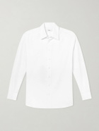 Lardini - Naven Cotton and Silk-Blend Shirt - White
