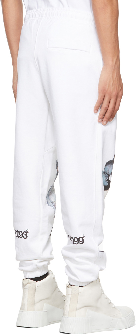 Aitor Throup’s TheDSA White 'No0093' Lounge Pants