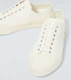 Jil Sander Cotton canvas sneakers