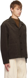 LE17SEPTEMBRE Brown Button Jacket