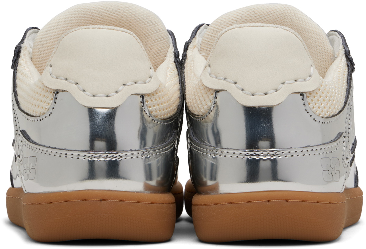 GANNI Silver 08 Specchio Sneakers