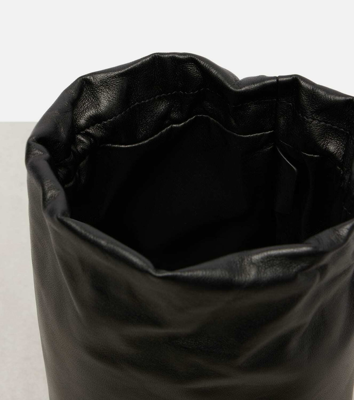 The Row Leather pouch