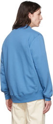 PS by Paul Smith Blue Organic Cotton Bomber Jacket