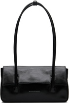 MARGESHERWOOD Black Flap Small Bag