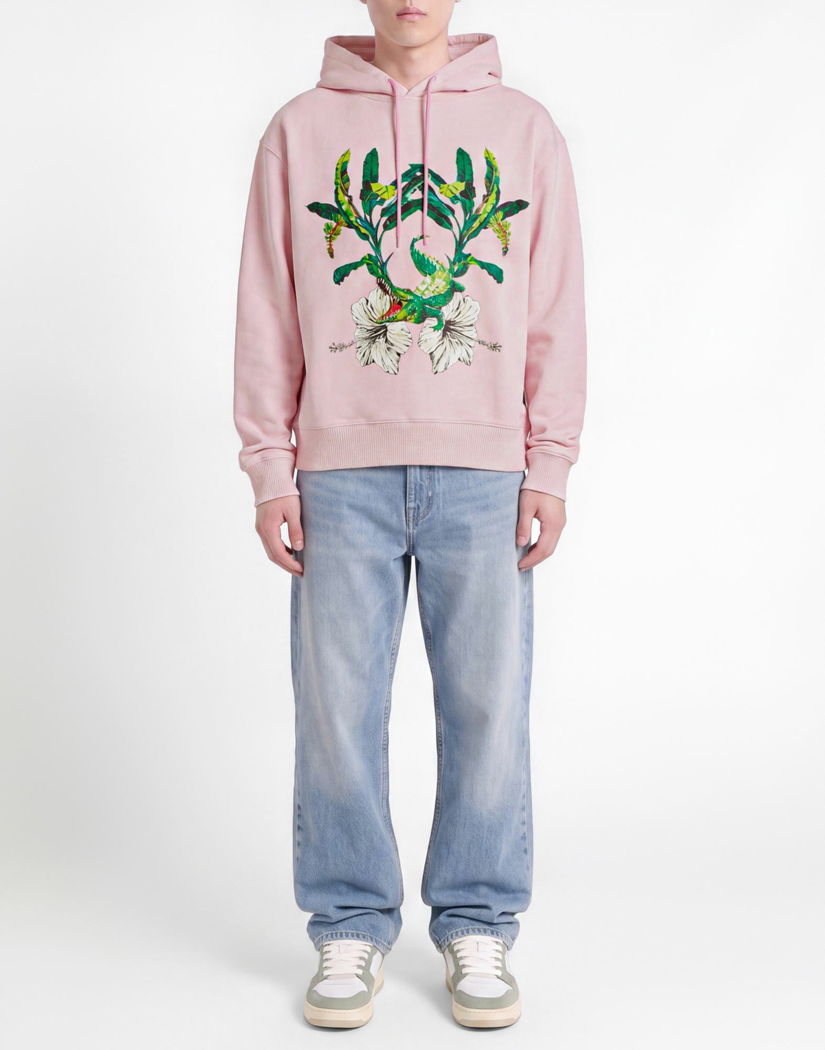 Msgm Mens Sweatshirt in Light pink