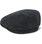 Lock & Co Hatters - Drifter Virgin Wool-Tweed Flat Cap - Gray