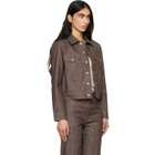 A.P.C. Brown Dion Denim Jacket