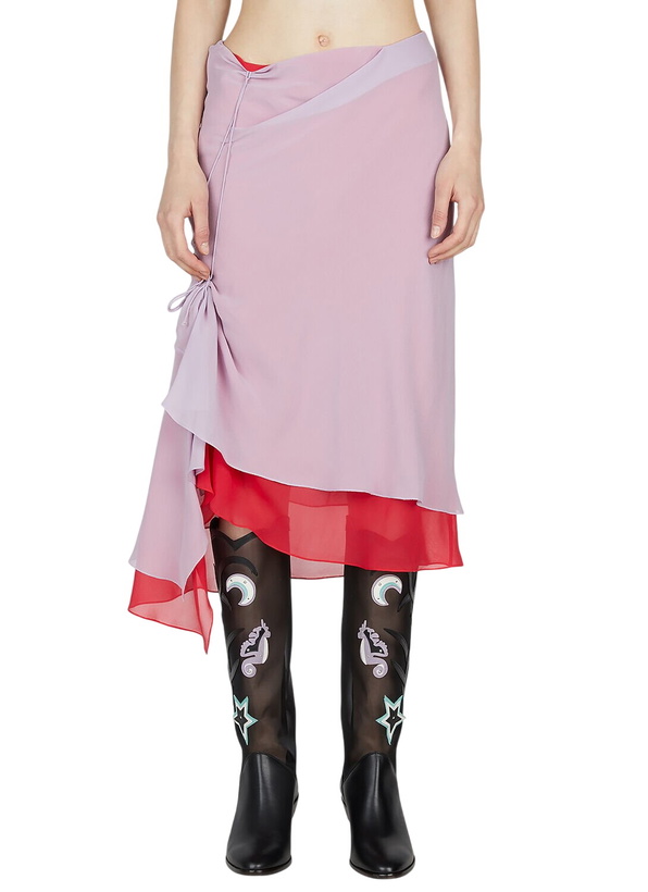Photo: Kiko Kostadinov Mirka Layered Skirt