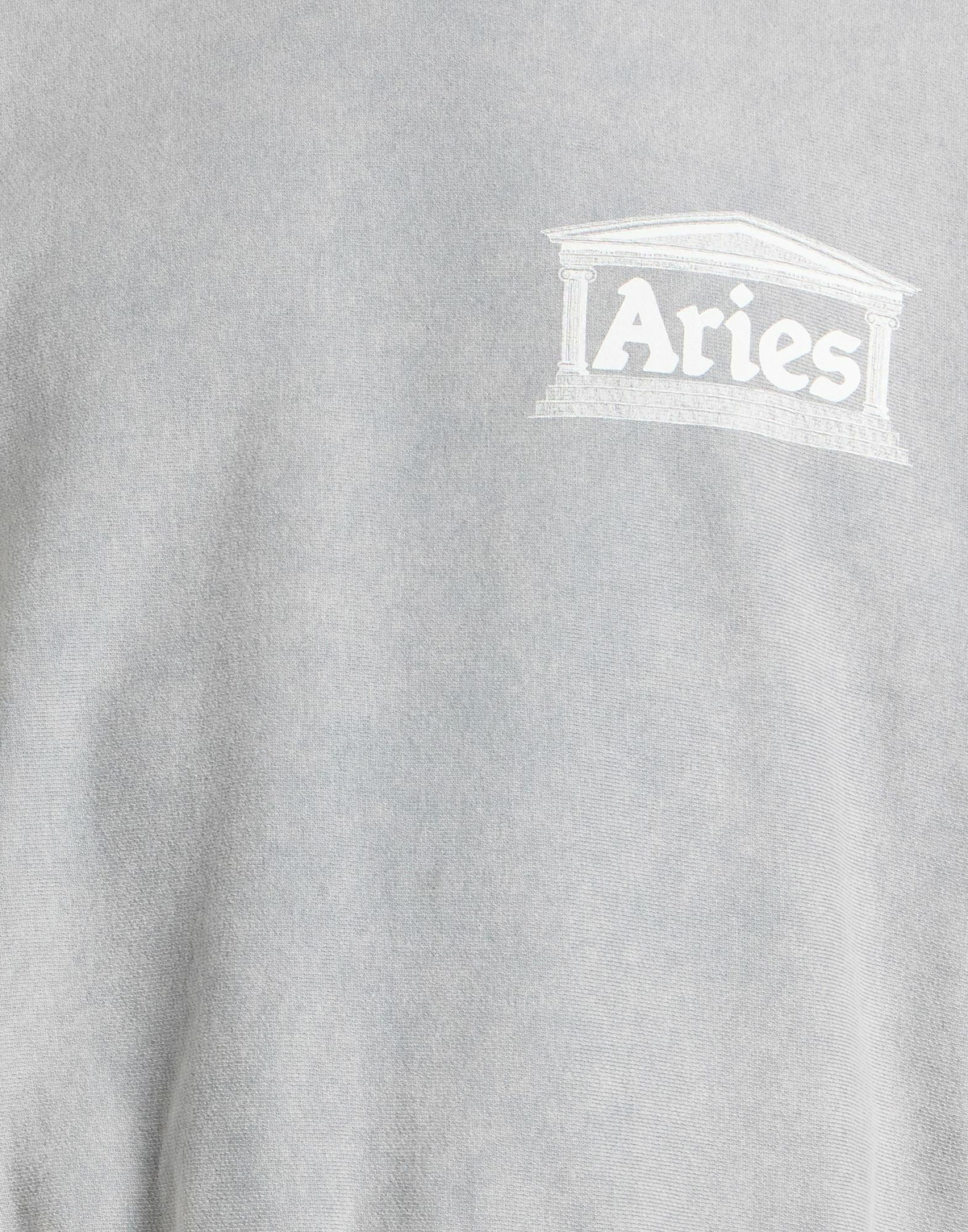 Aries Mens Sweatshirt in Light grey