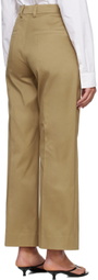 Teurn Studios SSENSE Exclusive Beige Trousers