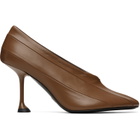 Proenza Schouler Brown Tee 85 Pierced Heels