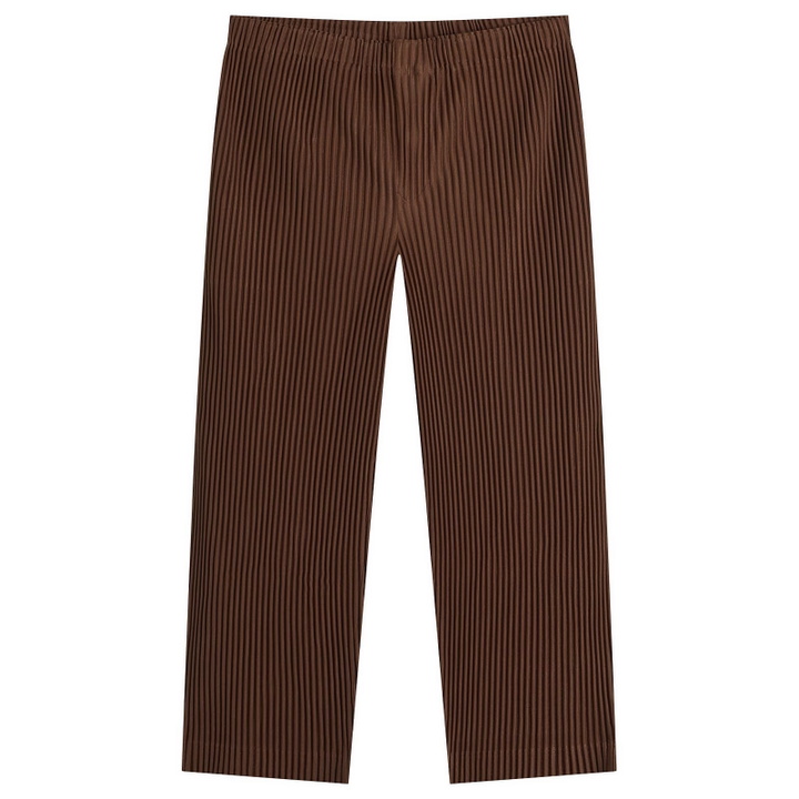 Photo: Homme Plissé Issey Miyake Men's Pleat Pant in Anchor Brown