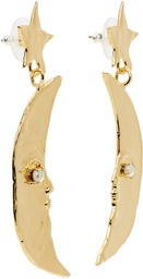 Mondo Mondo Gold Moon Earrings