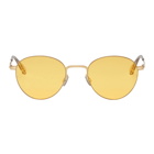 Mykita Gold Eito Sunglasses