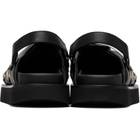 Rick Owens Black Tower Padded Megalace Platform Loafers