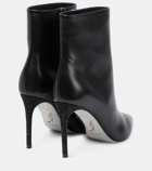 Rene Caovilla Embellished leather ankle boots