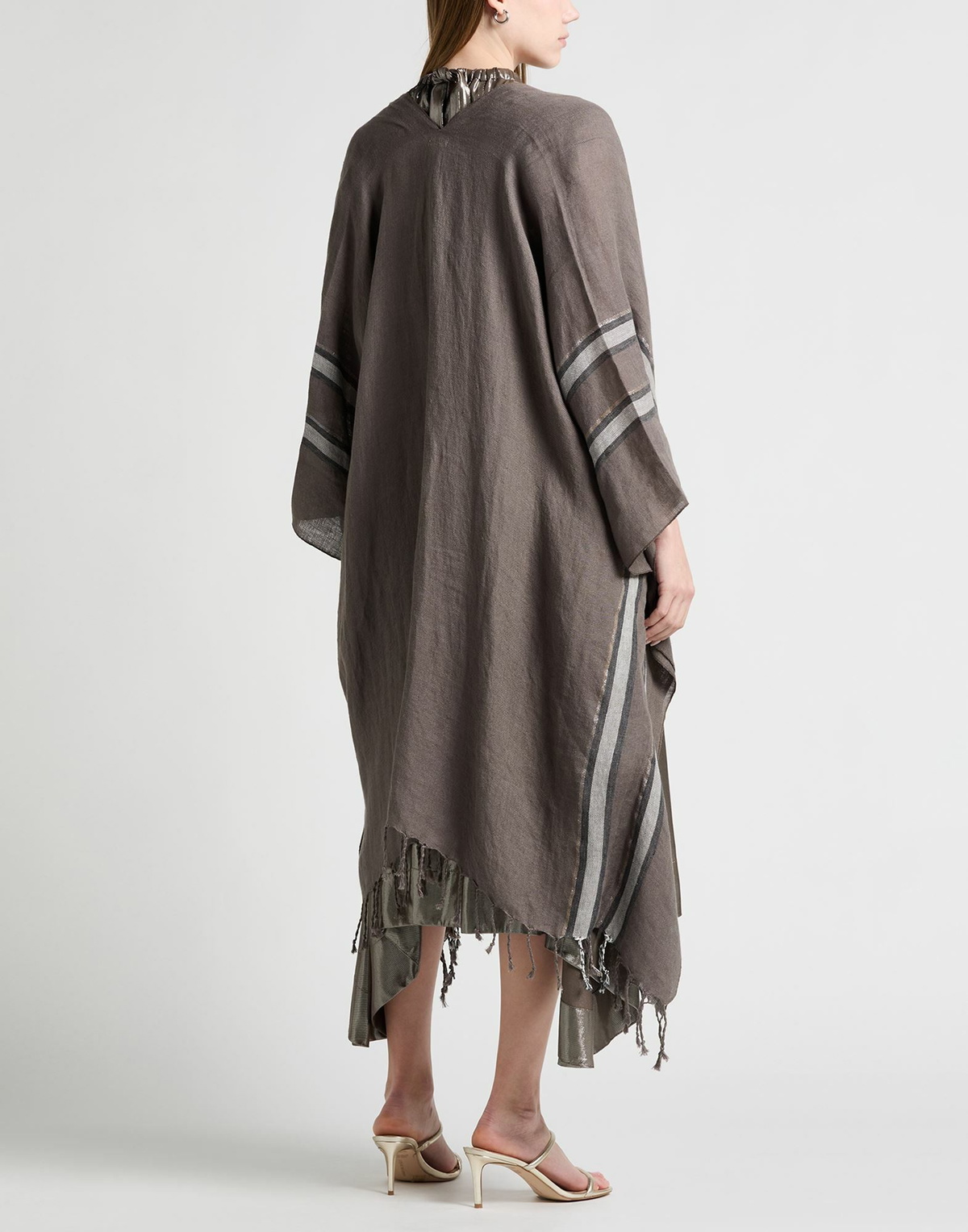 Brunello Cucinelli Womens Cape Taupe