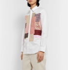 Junya Watanabe - Patchwork Cotton-Poplin Shirt - Multi